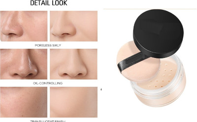 FELICECHIARA Face Finish Setting Smooth Loose Powder Makeup Matte Powder Oil Control  Compact(Skin Color, 30 g)