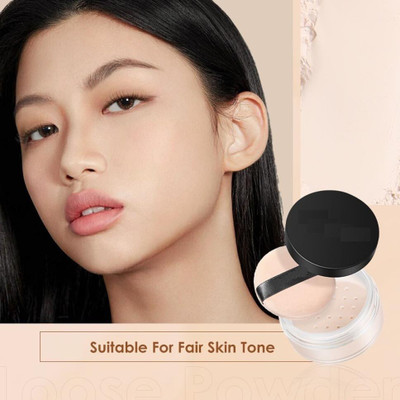 Amaryllis Translucent Look Smooth Loose Powder Matte Finish  Compact(ivory, 15 g)