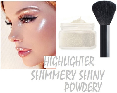 GFSU - GO FOR SOMETHING UNIQUE Makeup Bright Compact(Silver, 10 g)