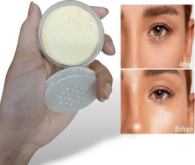 luzimaisa Banana Setting Powder Face Makeup  Compact(Banana, 15 g)
