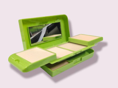 GABBU PURE GREEN TEA PROFESSIONAL MAKE UP 5 IN 1 COMPACT Compact(Multicolor, 50 g)