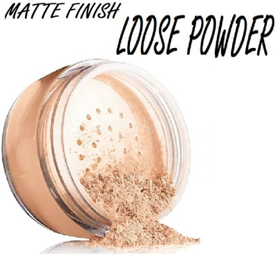 Aylily Brightening Ultra Fine Matte Loose Powder  Compact(Light Beige, 15 g)