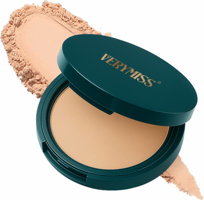 VERYMISS Weightless Super Stay Compact Powder with UV Protection | High Coverage - 02 Compact(NA, 9 g)