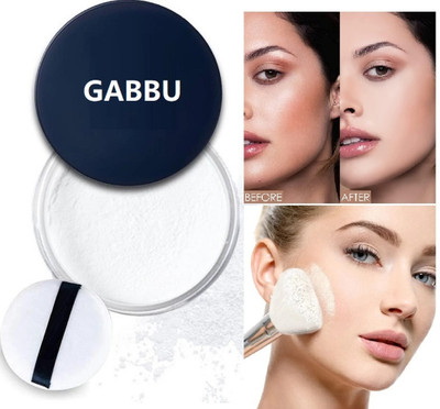GABBU Smooth White High Ultra Fine Compact Waterproof & Long Lasting Compact(WHITE, 8 g)