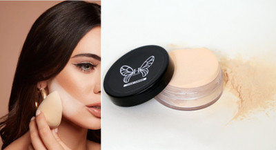 Herrlich AMAZING LOOK LOOSE POWDER FOR PORE LESS & MATTE FINISH Compact(BEIGE, 15 g)
