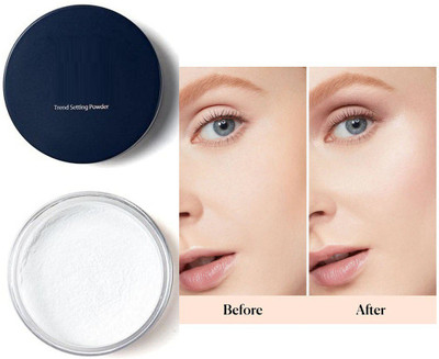 Latixmat Trend Setting Ultra Fine Matte Loose Powder  Compact(WHITE, 8 g)
