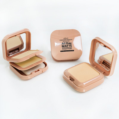 adbeni Oil Control Compact Powder | All Day Matte , Long-Lasting & Buildable Coverage Compact(Shade-02, 20 g)