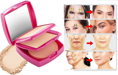 Sheny amazing Quality Perfect Look Oil Control 2 in 1 Formula  Compact(BEIGE, 12 g)