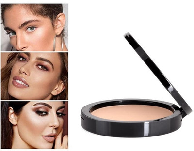 FELICECHIARA Oil Control Matte Poreless Powder  Compact(True BEIGE, 15 g)