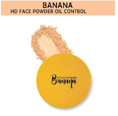 Neycare All Set To Go Banana Matte Powder | Setting Matte Powder Compact(Ivory, 10 g)