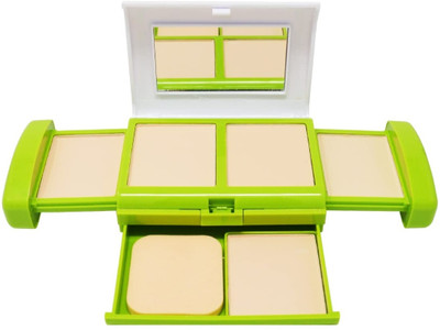 THTC 5 IN 1 GREEN TEA PROFESSIONAL MAKE UP 5 IN 1 COMPACT LONG LASTING Compact(Multicolored, 40 g)