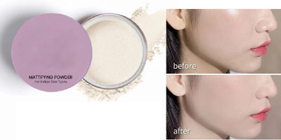 ADJD Face Matte finish Powder Mattifying Compact(SOFT IVORY, 8 g)