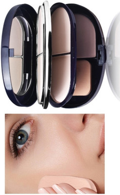 ADJD COMPACT POWDER 5 IN 1 SHIMMER & MATTE SHINY Compact(Beige, 20 g)