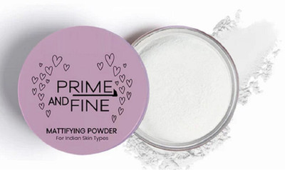 GFSU - GO FOR SOMETHING UNIQUE Prime And Fine Mattifying White Loose Powder Compact(white, 8 g)