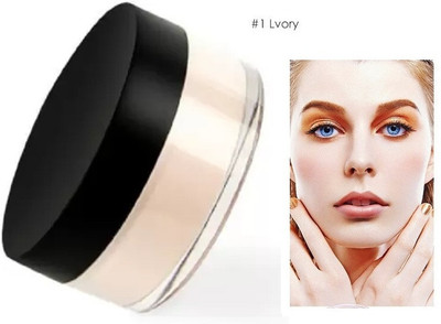Aylily Professional Loose Setting Powder  Compact(ivory, 30 g)
