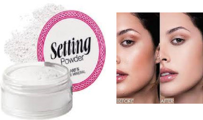Luipui setting powder natural pack of 1 Compact(white, 30 g)