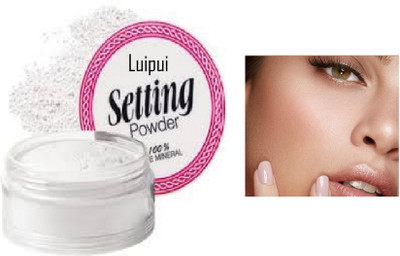 Luipui lightweight setting powder for face pack of 1 Compact(white, 30 g)