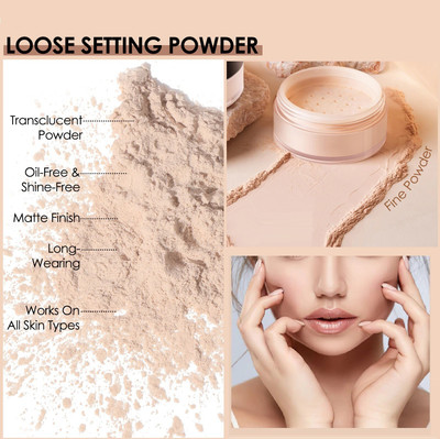 USBK Smooth Application Compact Powder  Compact(LIGHT BEIGE, 15 g)