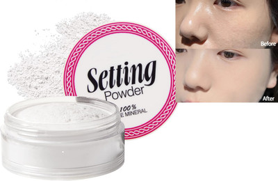 GULGLOW99 Loose Powder Translucent, Compact(TRANSPARENT, 10 g)