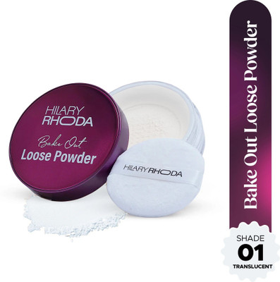 Hilary Rhoda Bake Out Loose Compact(Shade-01, Tanslucent, 10 g)