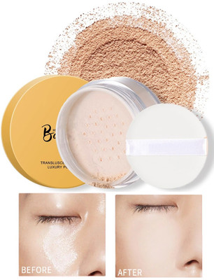 manasona Banana Loose Mattifying Powder Compact(BANANA, 15 g)