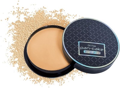 MYEONG Honey Beige Shade Oil Free Pan Cake Compact(Honey Beige, 15 g)