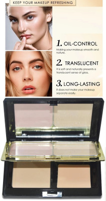 Jully NEW_Whitening Light Perception Compact Makeup Pressed Powder 447 Compact(MULTICOLOR, 30 g)
