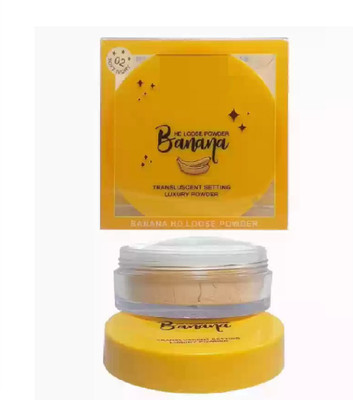 Neycare matte Banana loose powder, face make up setting Compact(Ivory, 10 g)