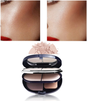 GABBU High-Definition Pressed Powder | 5 in 1  Compact(BEIGE, 38 g)