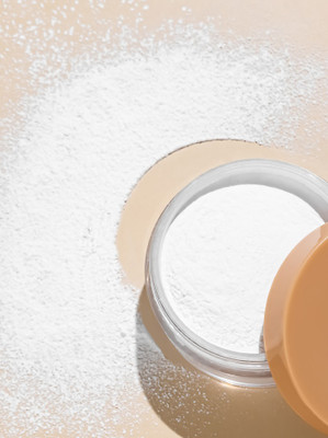 LILLYAMOR Ultra Soft Matte Smooth Loose Powder Makeup Pack Of 1 Compact(WHITE, 15 g)