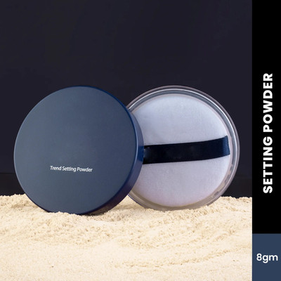 Latixmat Trend Setting Ultra Fine Matte Loose Powder Compact Soft light Compact(Soft light, 8 g)
