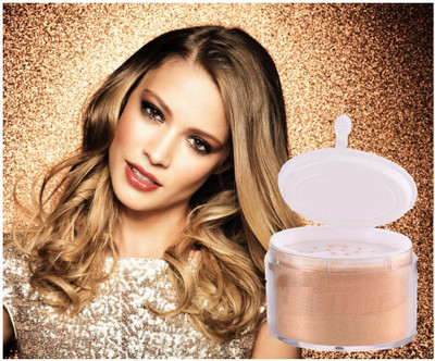 THTC NEW PIGMENTED SHIMMERY SHINY GLOW MAKEUP GOLDEN SHINY HIGHLIGHTER(RUSH GOLDEN)