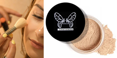 Herrlich HIGH QUALITY LOOSE POWDER FOR PORE LESS & MATTE FINISH LOOK Compact(BEIGE, 15 g)