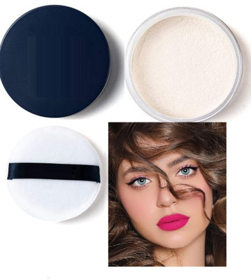 GABBU Matte Ultra Fine Loose Powder  Compact(soft ivory, 8 g)
