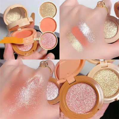 WOONGMI Face Palette | Highly Pigmented Face Palette For Womens Compact(Multi, 8 g)