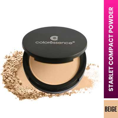 COLORESSENCE Matte Powder|Instant Glow| For Even Skintone & Texture | Waterproof C1 Compact(Beige, 10 g)