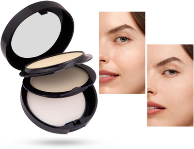 MYEONG Matte + Poreless Make up Stay Matte Finish Compact Powder Compact(Multi Shades, 23 g)