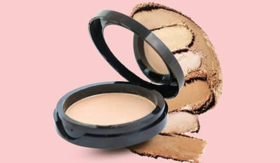 DARVING Professional Full Coverage Long Lasting Makeup Face Powder Compact Pressed Compact(Beige, 15 ml)