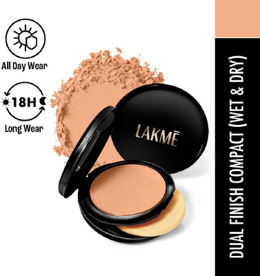 Lakmé -airy  Compact(Almond Honey, 9 g)