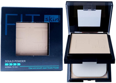 TRENDEE HUDA PROFESSIONAL OIL CONTROLLING WATERPROOF 2 IN 1 COMPACT POWDER. Compact(Beige, 20 g)