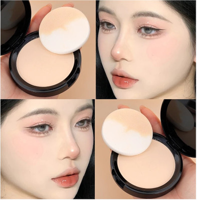 luzimaisa Korean Matte Finish Pressed Compact For All Skin Types Compact(Beige, 30 g)