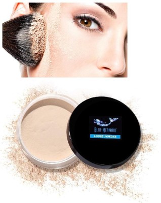 BLUEMERMAID BEST LIGHTWEIGHT MAKEUP SETTING LOOSE POWDER Compact(IVORY, 10 g)