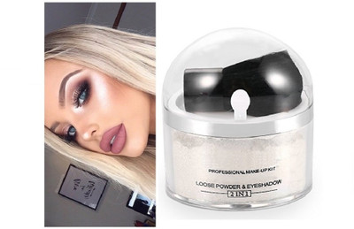 GFSU - GO FOR SOMETHING UNIQUE Shimmer Silver Compact Powder Compact(Silver, 20 g)
