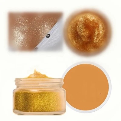 GFSU - GO FOR SOMETHING UNIQUE Glitter Shimmer Gold Loose Powder & Highlighter Compact(Gold, 10 g)