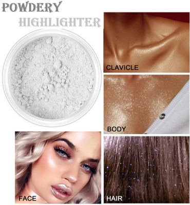 ADJD White Shimmer Finish  Highlighter(White)