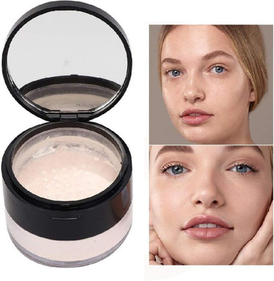 YAWI OIL CONTROL & MATTE FINISH MAKEUP SETTING LOOSE POWDE Compact(ivory, 10 g)