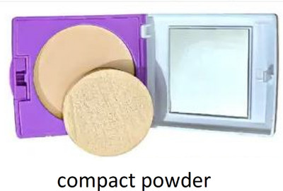 Luipui 15g beige color compact powder for face pack of 1 Compact(beige, 15 g)
