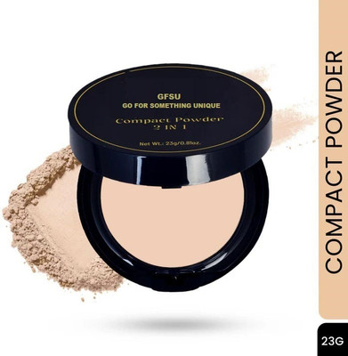 GFSU - GO FOR SOMETHING UNIQUE 2in1 Oil-Control Double Compact Powder Compact(Skin, 23 g)