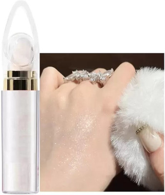 GFSU - GO FOR SOMETHING UNIQUE Body And Face Glow Makeup Highlighter Long Wearing Glow Highlighte Compact(silver, 6 g)