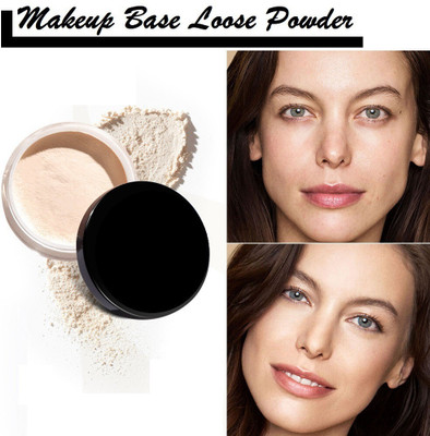 Amaryllis Loose Face Powder Soft Puff Matte Finish for Oily Skin Control Compact(Natural, 15 g)